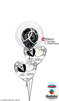 Mr. & Mrs. Hearts Entwined