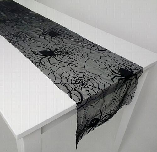 Spiderweb Lace Table Runner