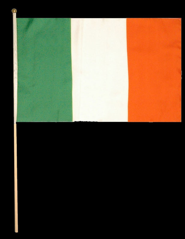 St Patrick's Day Waving Flag