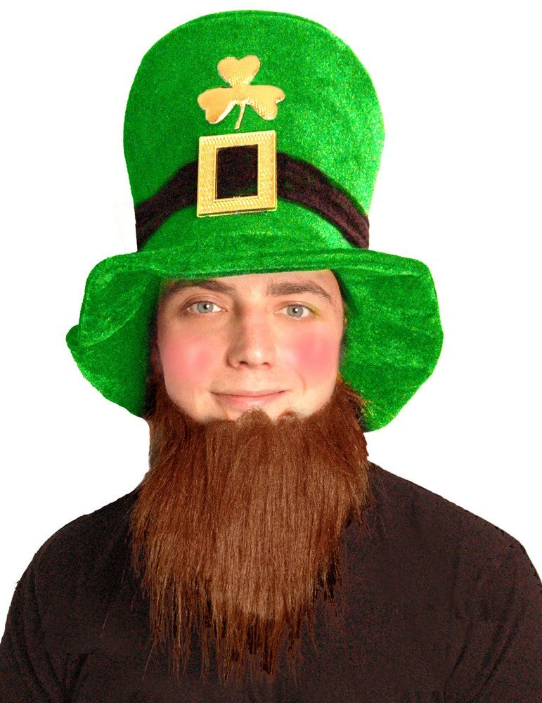 St Patrick's Day Leprechaun Beard Hat