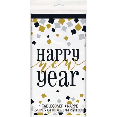 Happy New Year Table Cover