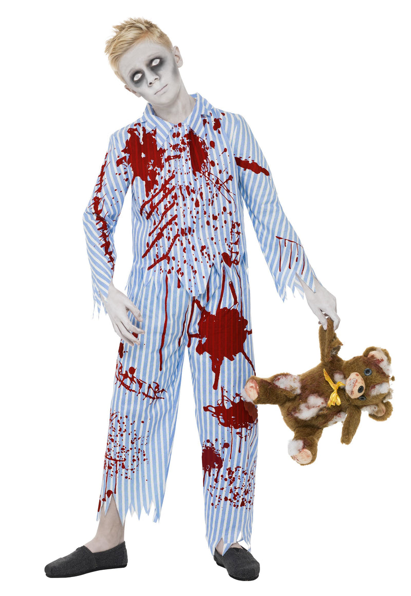 Zombie Pyjama Boy Costume - Halloween