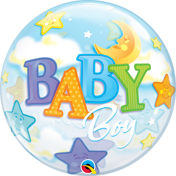 Baby Moon & Stars Bubble - Choose Options