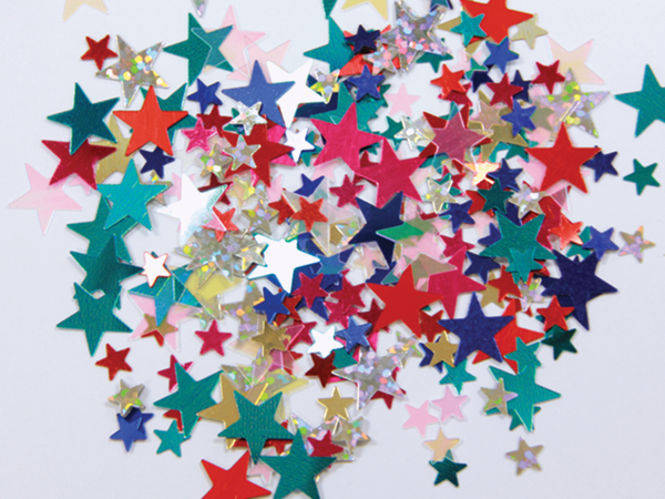 Multi Colour Star Confetti