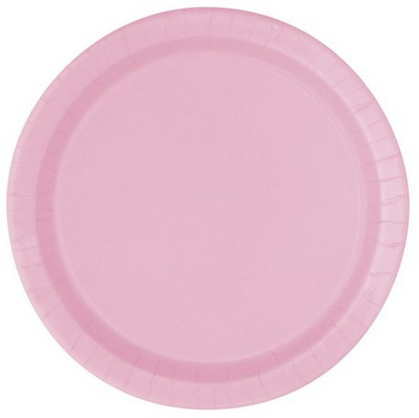 Pastel Pink Plates