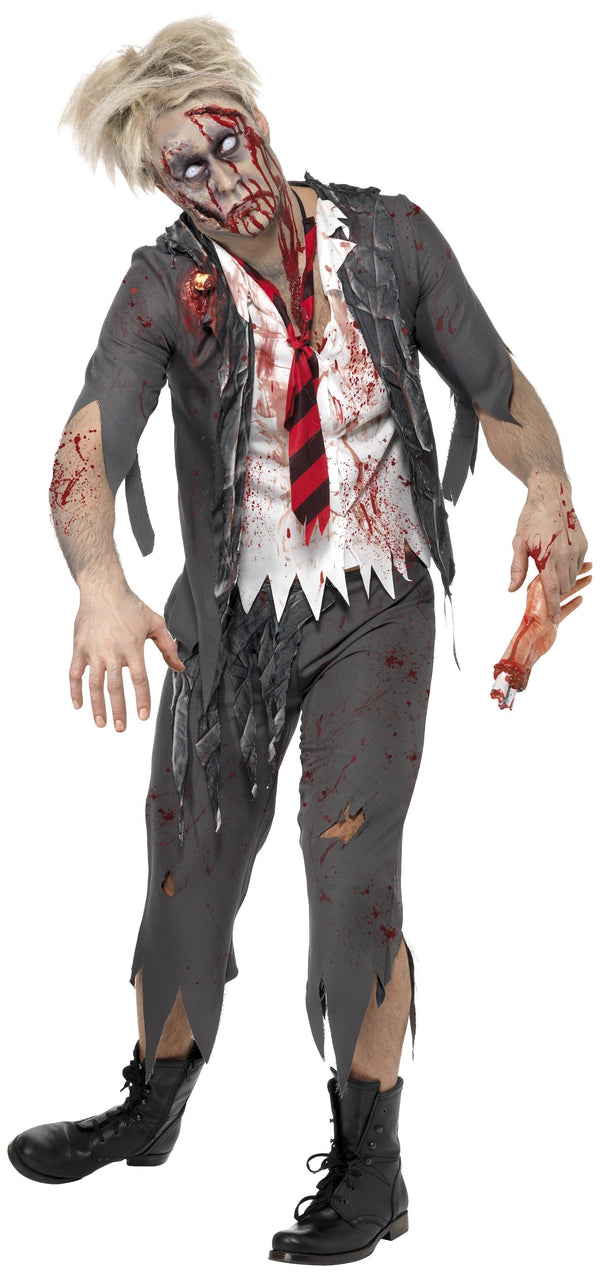 Zombie School Boy Costume - Halloween