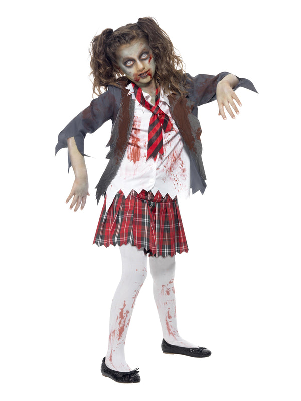 Zombie School Girl Costume- Halloween