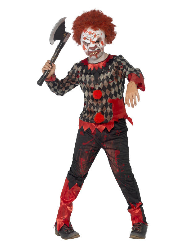 Deluxe Zombie Clown Costume - Halloween