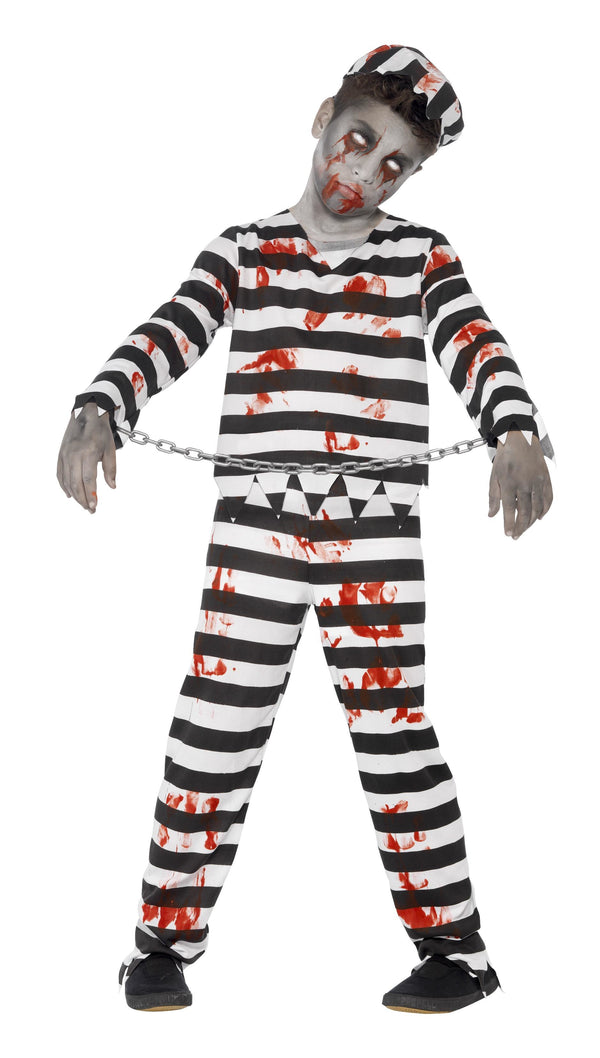 Zombie Convict Costume - Halloween