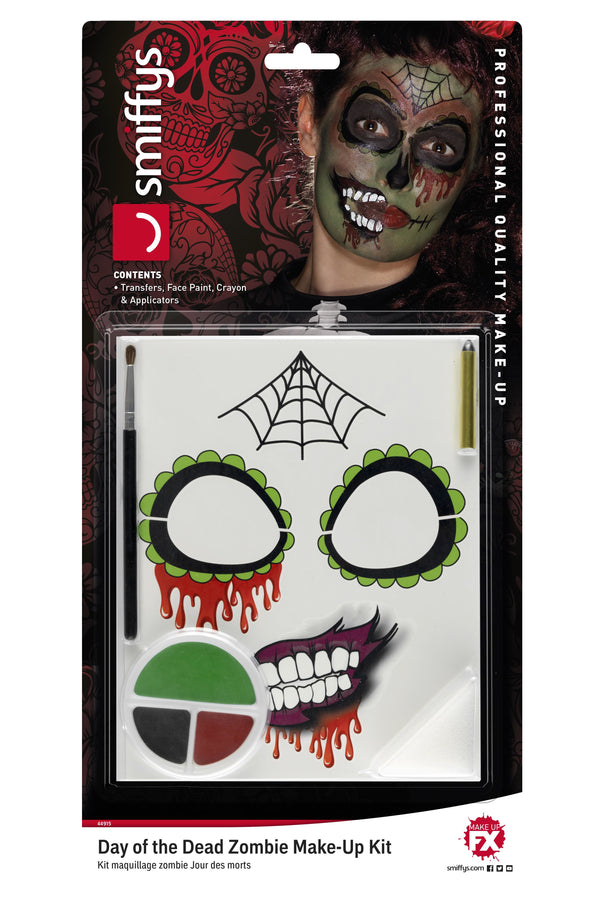 Day of the Dead Zombie Make-Up Kit, Grease