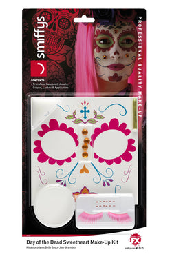 Day of the Dead Sweetheart Make-Up Kit, Aqua