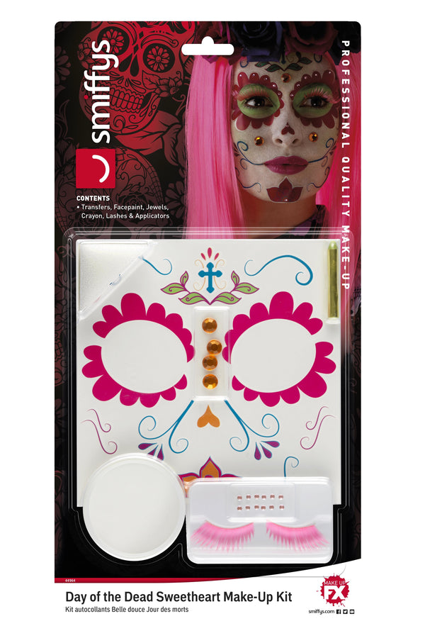 Day of the Dead Sweetheart Make-Up Kit, Aqua