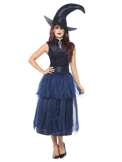 Deluxe Midnight Witch Costume - Halloween