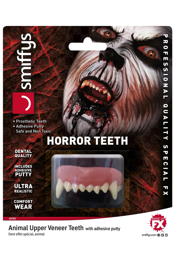 Horror Teeth, Animal, with Upper Veneer Teeth