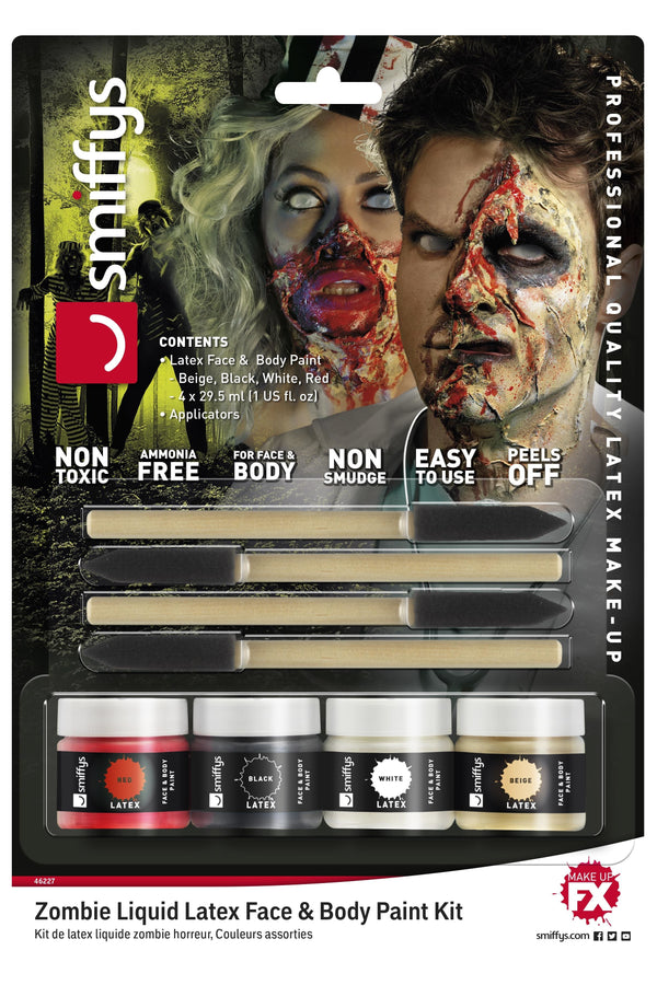 Horror Zombie Liquid Latex Kit