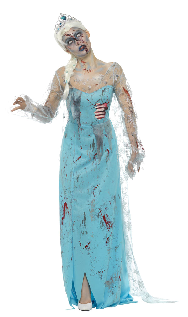 Zombie Froze To Death Costume - Halloween