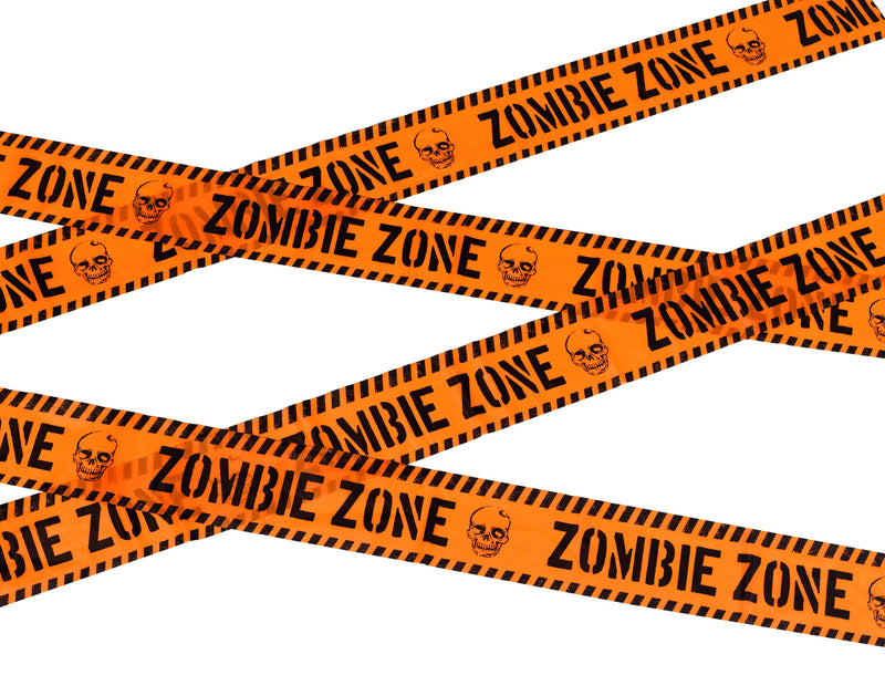 Zombie Zone Caution Tape