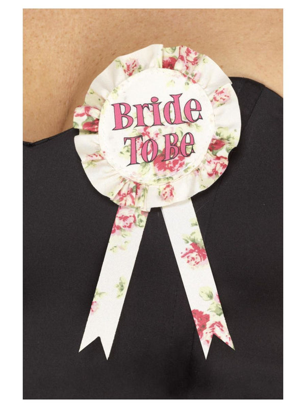 Vintage Bride to Be Party Rosette