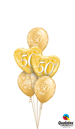 Happy 50th Anniversary Gold