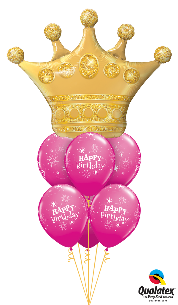 Birthday Golden Crown Luxury