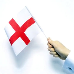 St Georges Waving Flags