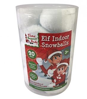 Elves Behavin' Badly- Indoor Snowballs