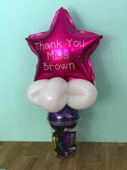 Teachers Thank You Personalised Candy Cup
