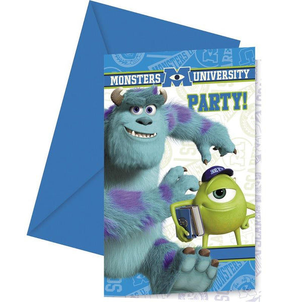 Monsters Inc Party Invites
