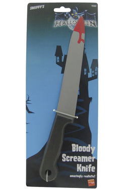 Blood Stained Screamer Knife