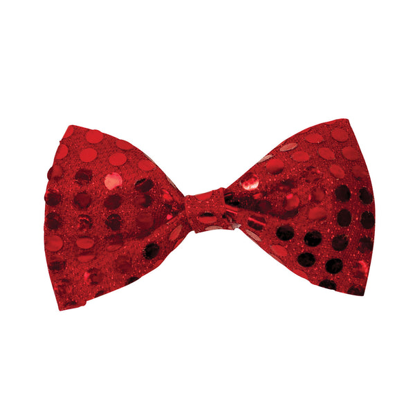 Red Sequin Bow Tie