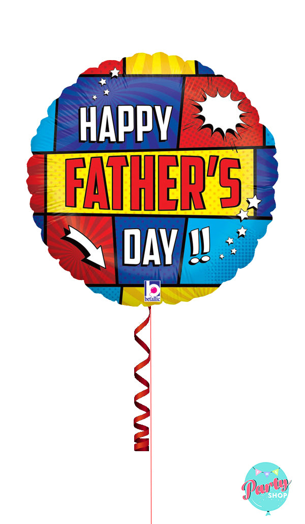 Happy Father's Day Inflated Foil Balloon