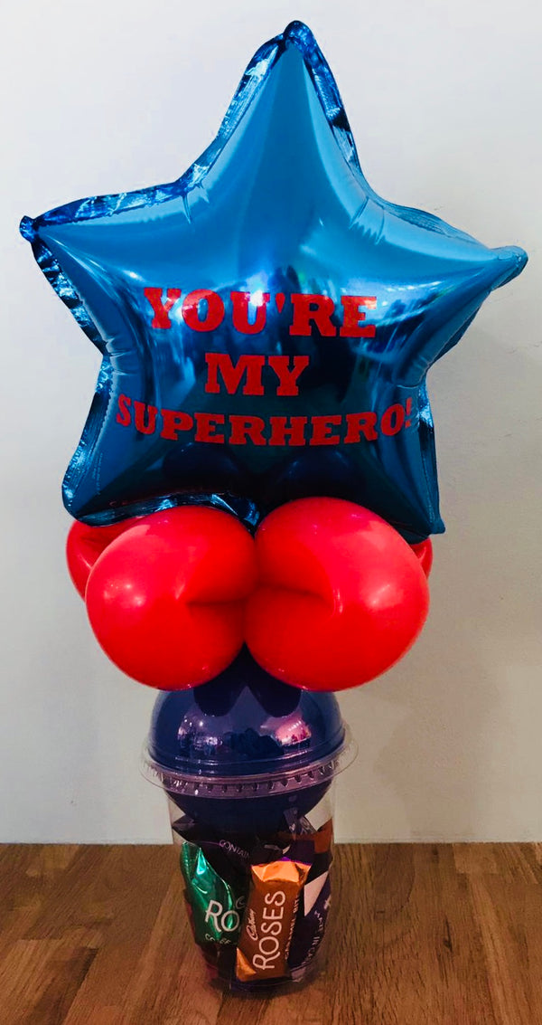 Your'e My Superhero Candy Cup