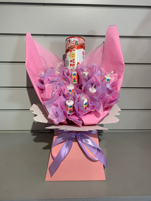 Love Hearts Candy Bouquet