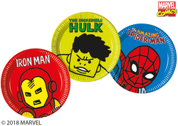 Marvel Avengers Pop Comic Plates