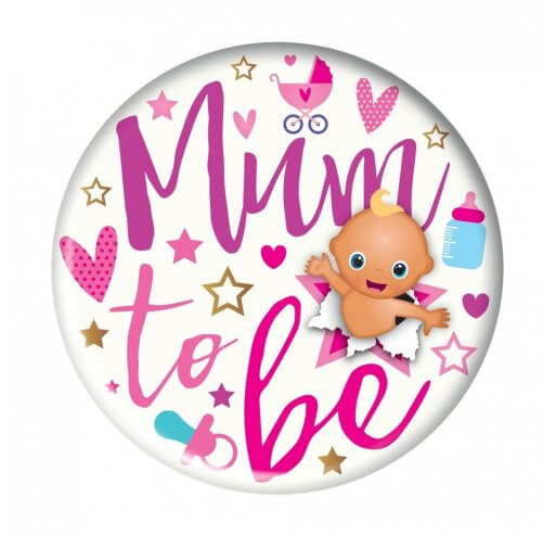 Mum To Be - Jumbo Badge