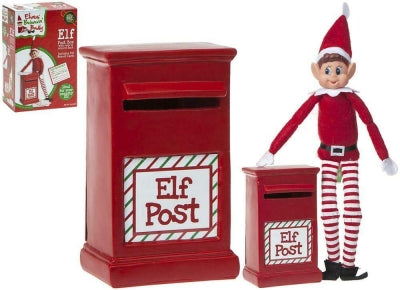 Elves Behavin' Badly- Elf Post Box