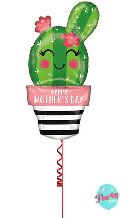 Mothers Day Cactus Jumbo Foil