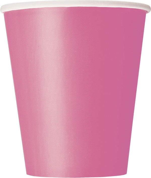 Hot Pink Cups- 14 pack