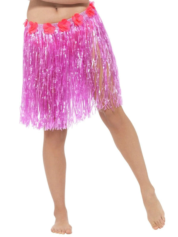 Hawaiian Hula Skirt Pink