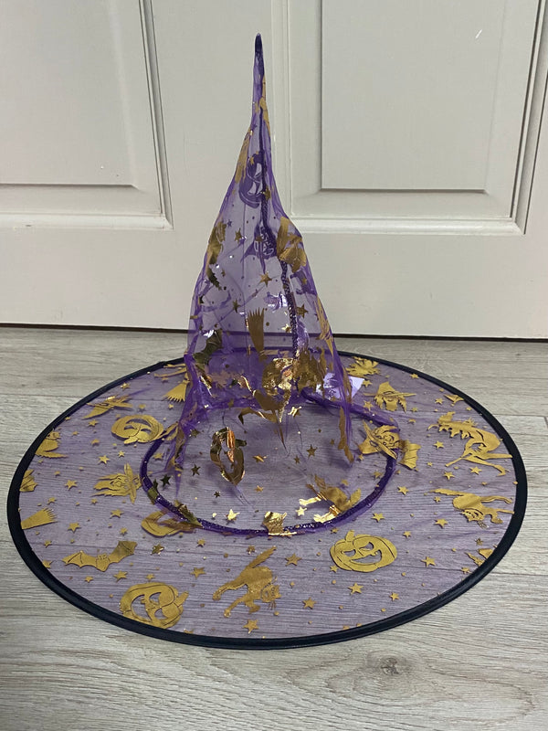 Witch Hat, Child- Purple