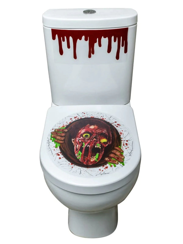 Zombie Toilet Seat Sticker