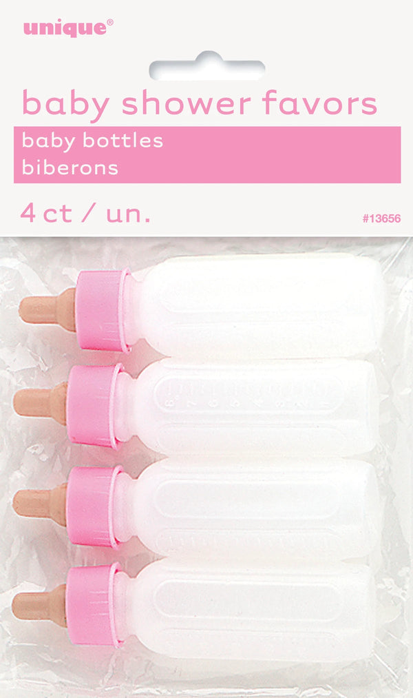 Baby Bottle Favours- pink