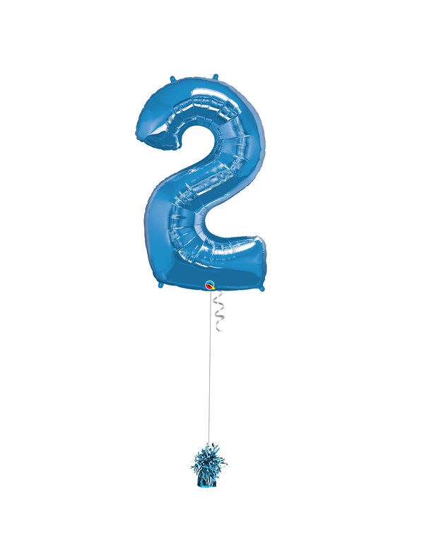 Inflated Jumbo Number 2 Blue