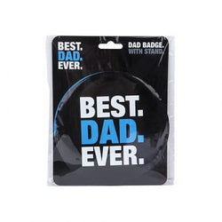Giant Best Dad Ever Badge