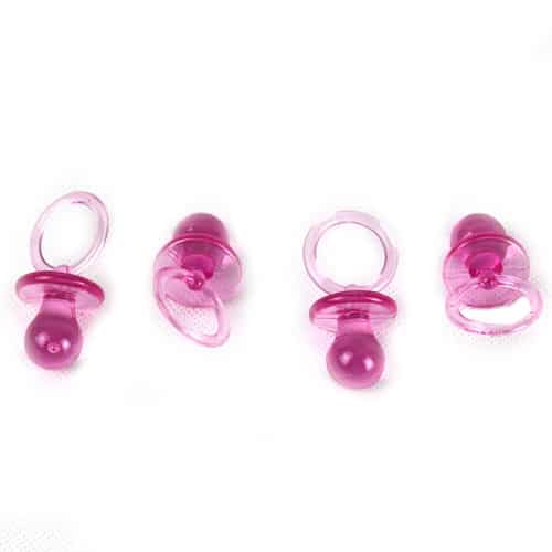Baby Crystal Pacifiers- pink