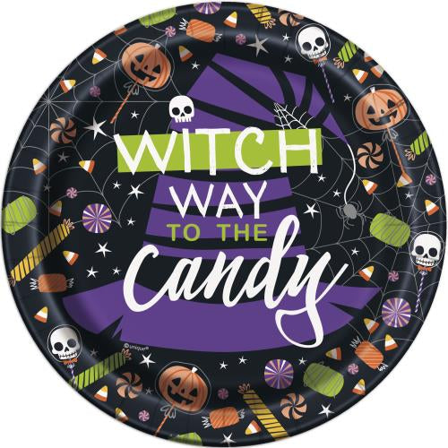 Witch Way to the Candy Plates