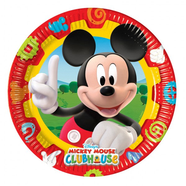 Mickey Mouse Clubhouse Party Plates
