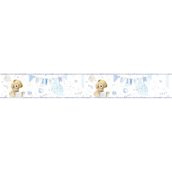 Baby Boy Large Foil Party Banner