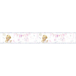 Baby Girl Large Foil Party Banner